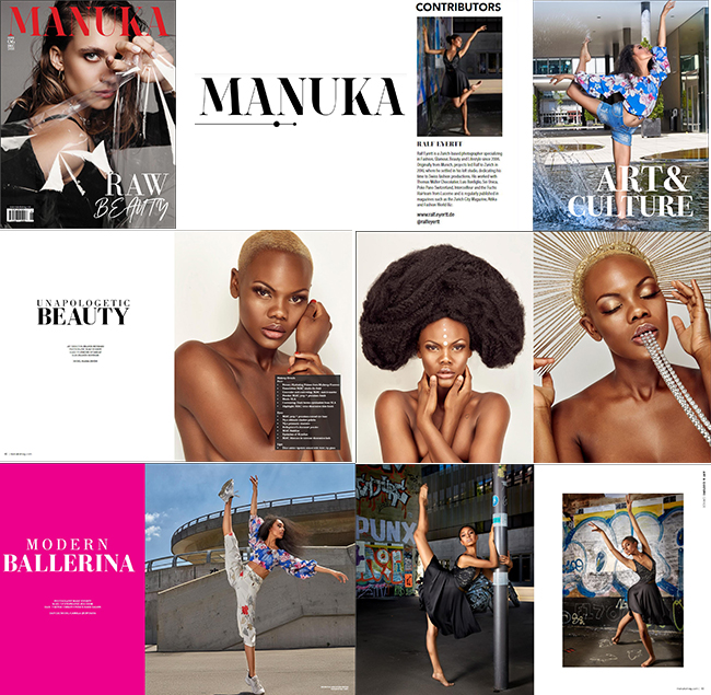 Manuka Magazine Issue 6 Dec. 2018 shows 2 Editorial