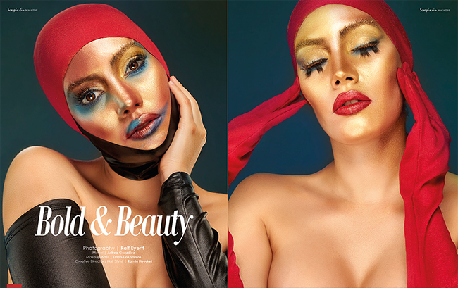 Astrea Gonzales for Scorpio Jin Magazines