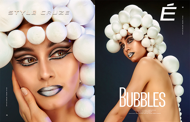 Style Cruze Magazine published our Bubbles Editorial again