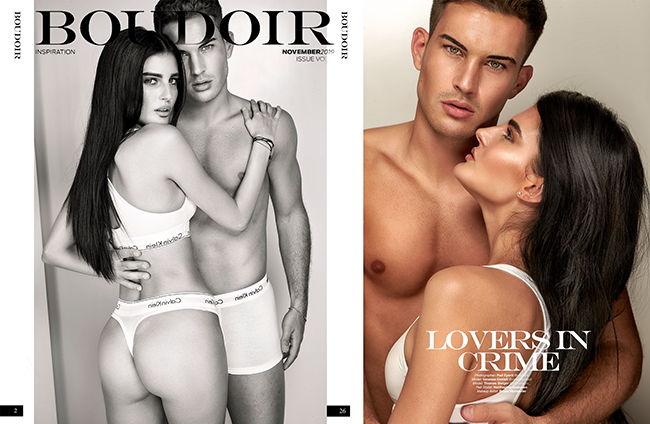 The Boudoir Inspiration Magazin shows our Couple series!