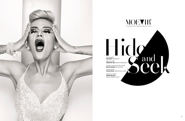 The Moevir Magazine France shows our Black and White Special