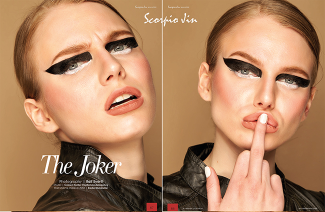 The Joker also at Scorpio Jin Magazin