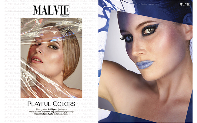 Playful Colors our Editorial at Malvie Magazine