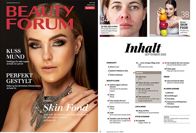 The Beautyforum CH September Issue out now