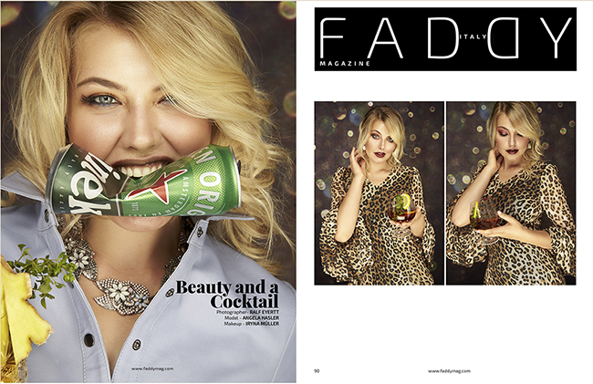 Lets have a Drink or two – New Editorial at Faddy Magazine