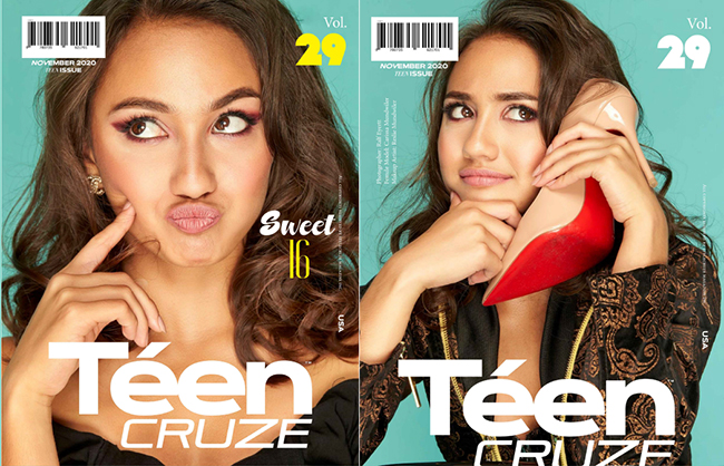 Sweet 16 Carissa Mundwiler is the new Covergirl of the latest Teen Cruze Magazine