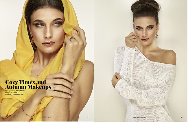 Cozy Times and Autumn Makeups new at Faddy Magazine Italy