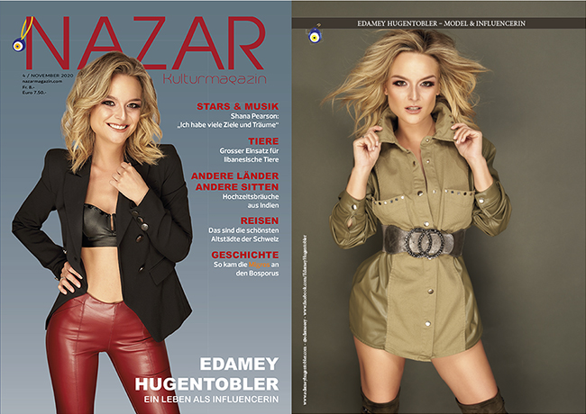 Coverstory at Nazar Kulturmagazin Schweiz