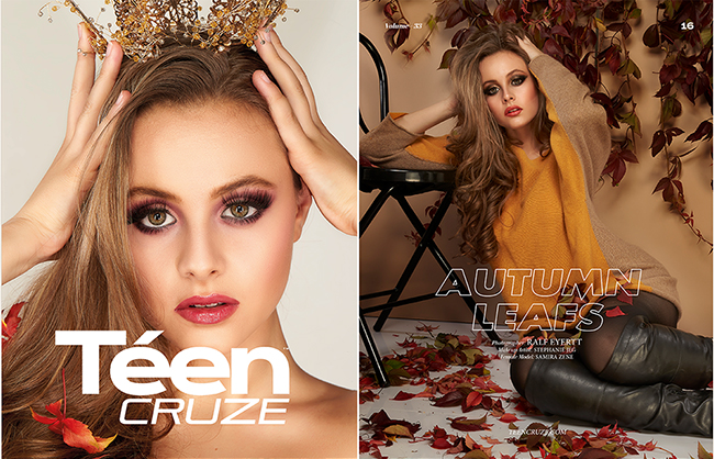 Autumn Colors and Moods for Teen Cruze Magazine