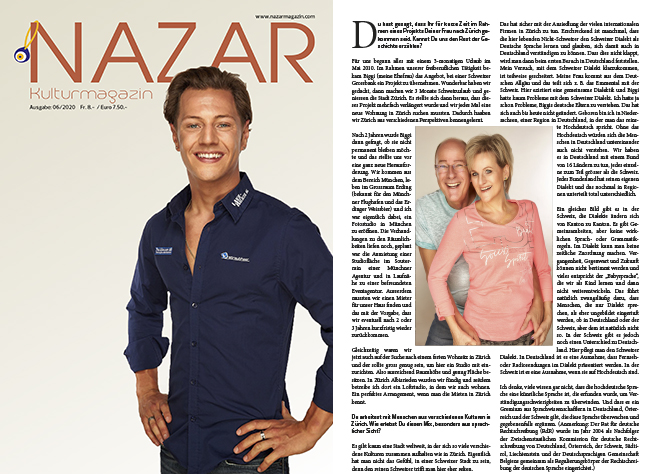 Upcomming Issue of Nazar Kultur Magazin