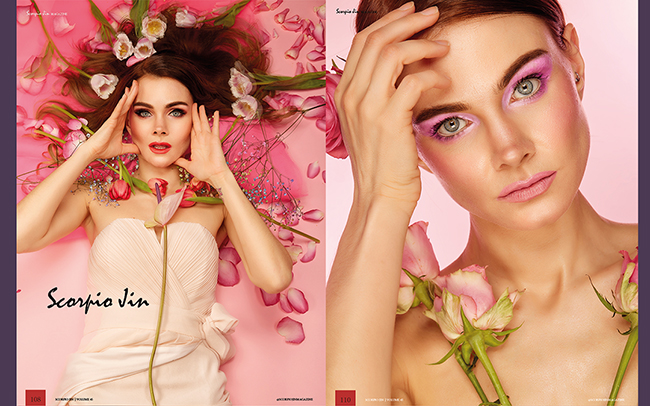Spring Colors our colorful Spring Editorial at Scorpio Jin Magazine
