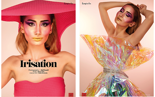 Irisation – our new editorial at Scorpio Jin Magazine Miami