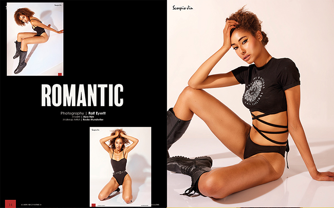 I am a romantic girl „Ajsa Nije“ for Scorpio Jin Magazin Miami