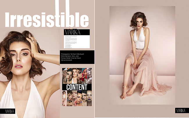 No 4 out of 4 Irresistible with Vivienne Oesch for Marika Magazine