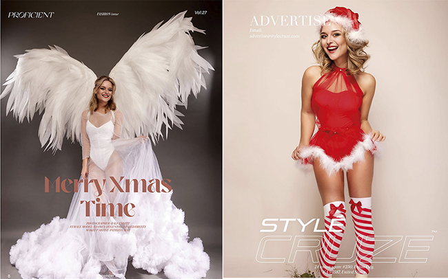 Christmas Cover and story of Proficient Magazine