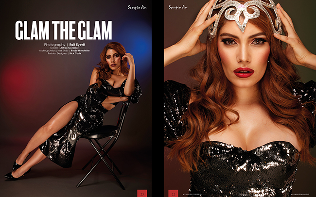 Glam the Glam – Astrea Gonzales for Scorpio Jin Magazine Miami