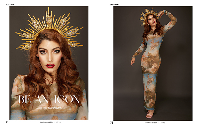 Astrea Gonzales – Be an Icon – for Ellements Magazine