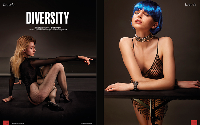 Coleen Hunter for Scorpio Jin Magazine