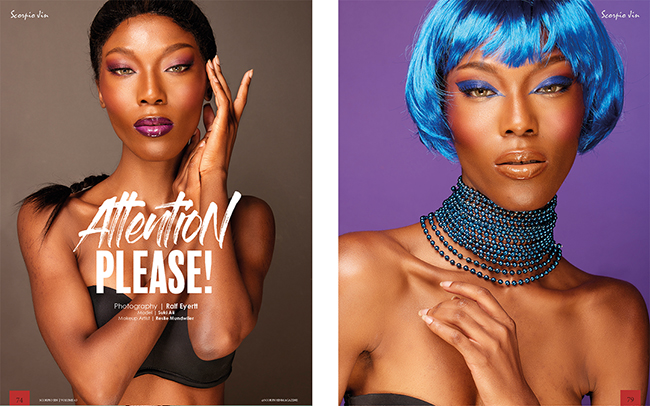 Attention Please – our editorial for Scorpio Jin Magazine