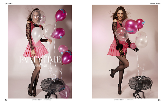 Partytime with Vivienne Oesch for Ellements Magazine
