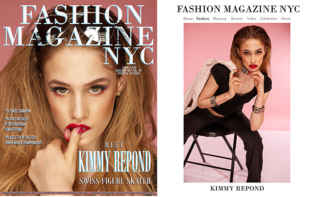 Kimmy Repond for Fashion Magazine New York City