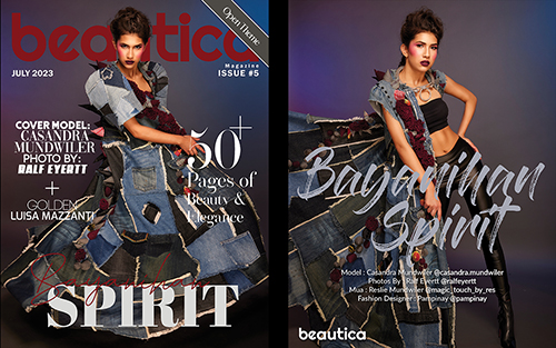 Cover Girl Casandra Mundwiler at Beautica Magazine