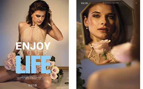 Eleni Mi on Malvie Magazine France