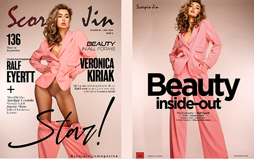 New Cover Story at Scorpio Jin Magazine Mai 24