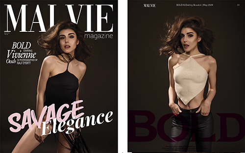Bold mit Vivienne Oesch at Malvie Magazine France June 2024