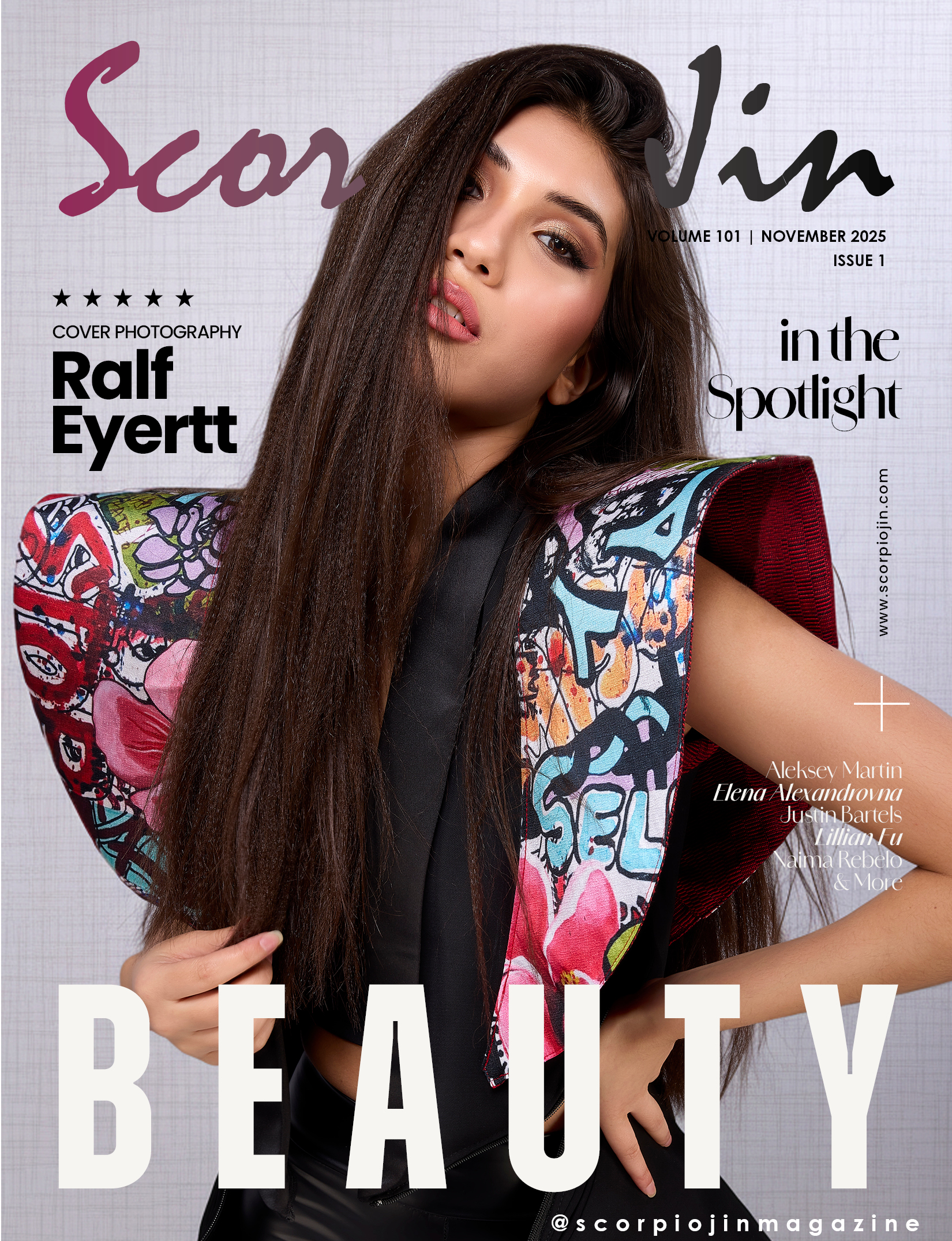 Scorpio Jin Magazine Issue 101 Cover
