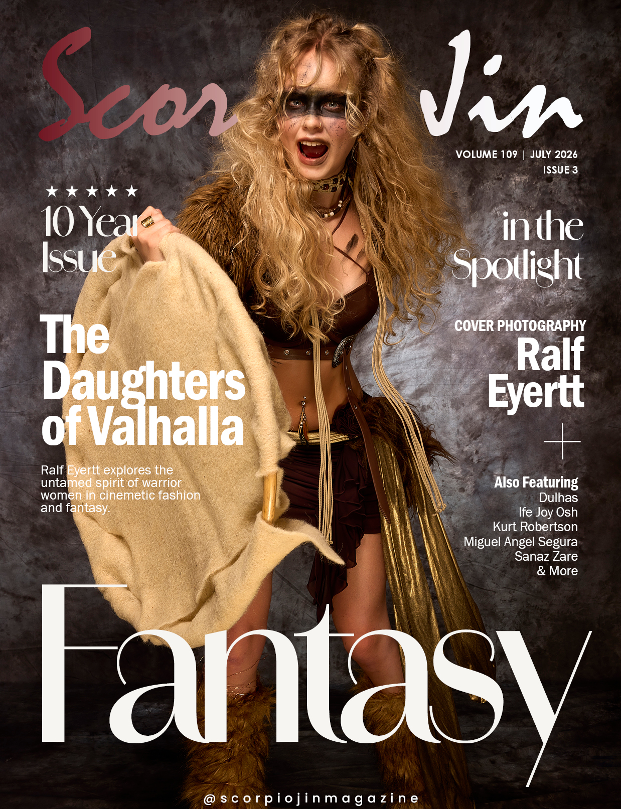 Scorpio Jin Magazine Volume 109 Cover