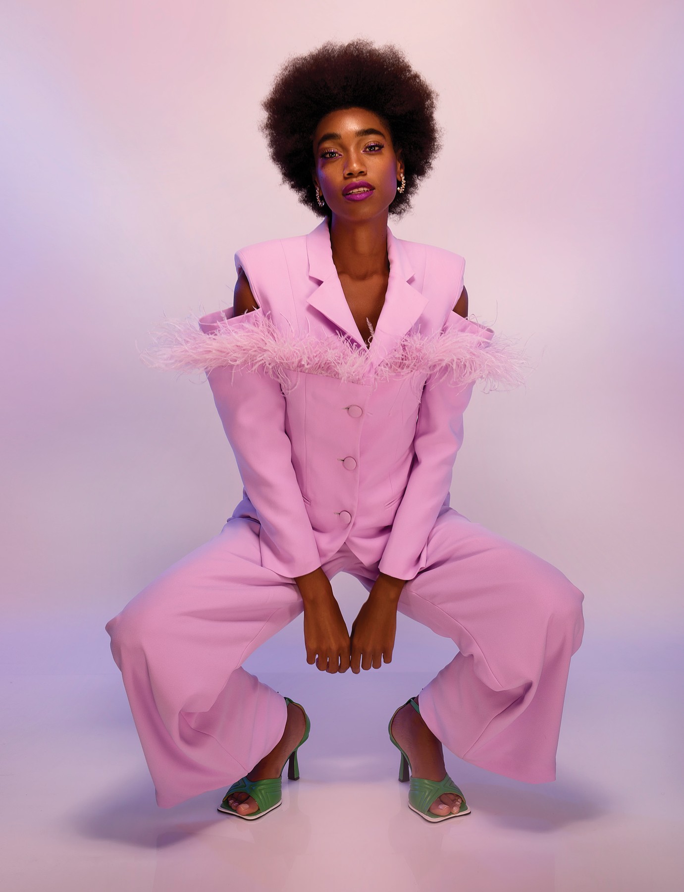 Magazinseite des Editorials mit Rosa Reigosa