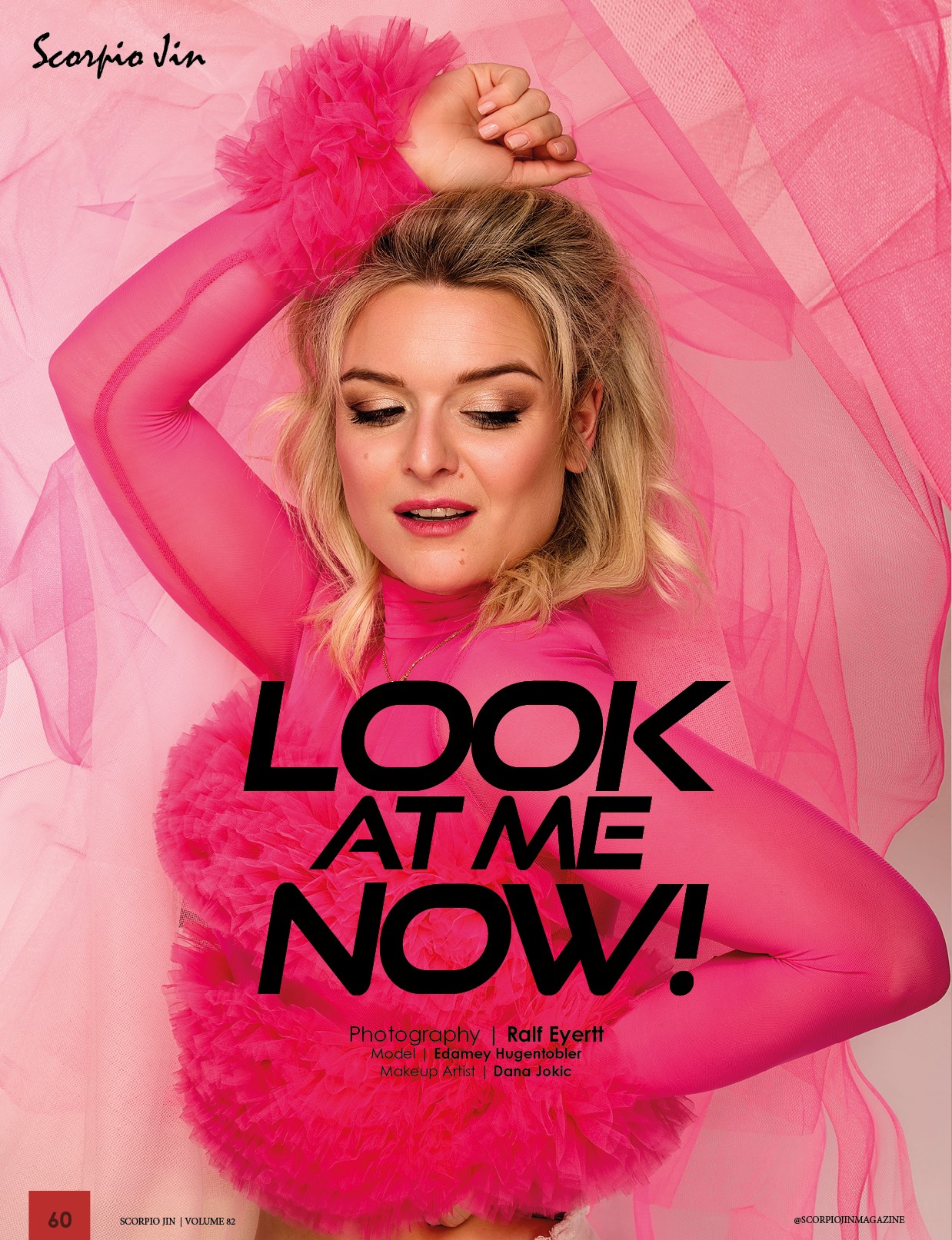 Magazinseite aus Look at Me Now!