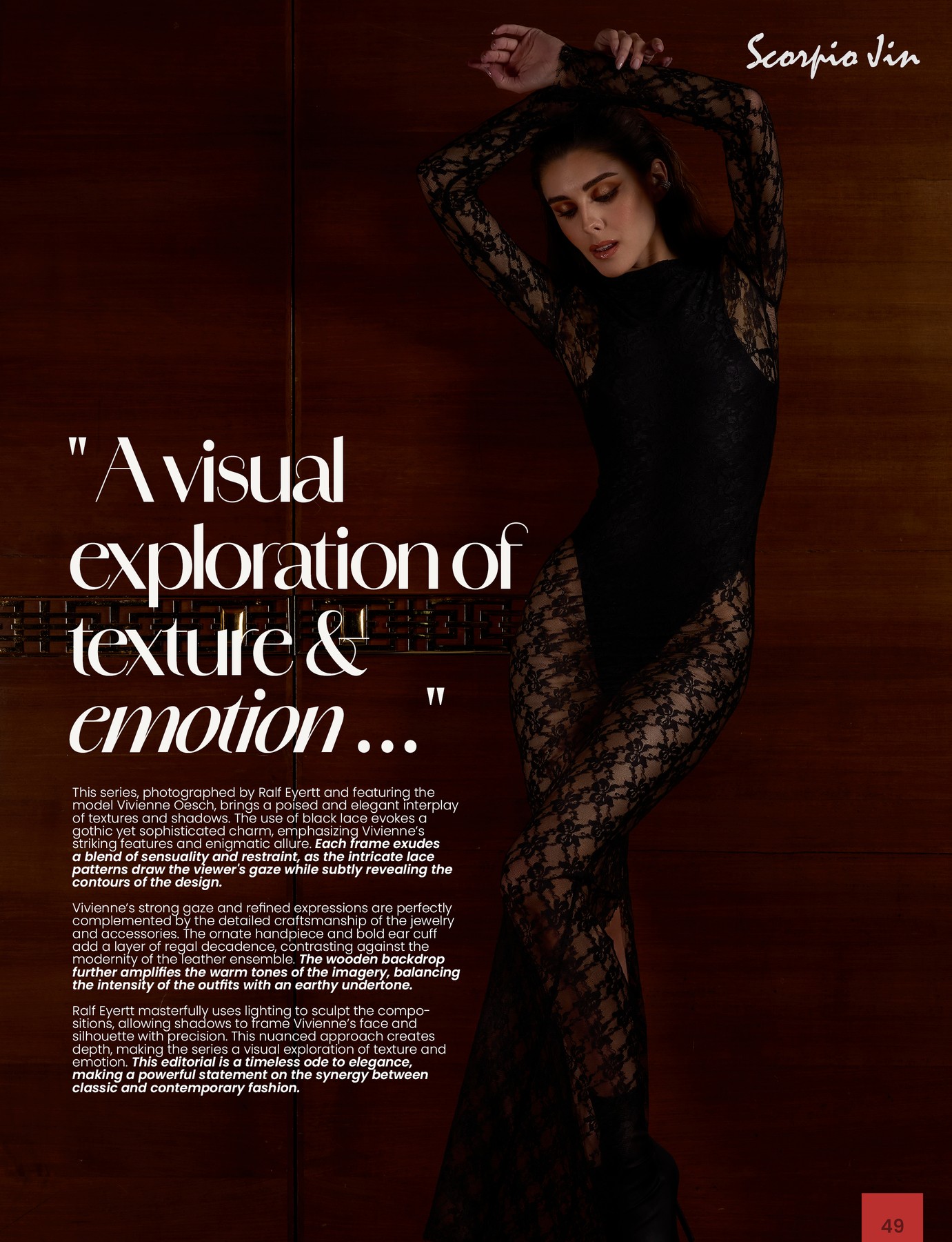 Magazinseite aus Meet Me at the Ameron